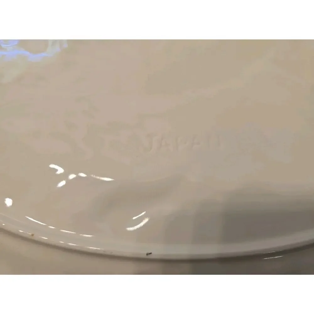 Vintage Mid Century Japan Large Ceramic Turkey Platter Thanksgiving Dinner Dish